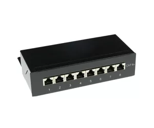 ACT Surface mounted box shielded 8 ports CAT6A