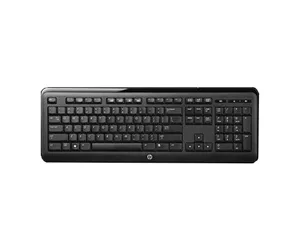 HP 643690-251 клавиатура USB Русский Черный