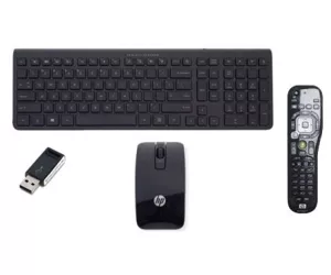 HP Wireless Sydney-Melbourne - Dongle - Remote control SP IT клавиатура Мышь входит в комплектацию Беспроводной RF Итальянский Черный