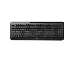 HP 697308-L31 klaviatuur USB QWERTY Inglise Must