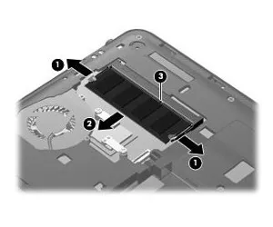HP 2GB DDR3 667MHz mälumoodul