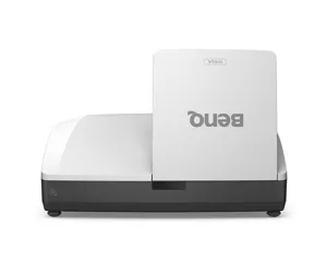 BenQ LW855UST andmeprojektor Ultra lühikese viske projektor 3500 ANSI luumenit DLP WXGA (1280x800) 3D-ühilduvus Must, Valge