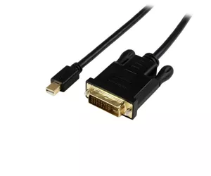 StarTech.com 6ft (1.8m) Mini DisplayPort to DVI Cable - Active Mini DP to DVI Adapter Cable - 1080p Video - mDP 1.2 to DVI-D Single Link - mDP or Thunderbolt 1/2 Mac/PC to DVI Monitor