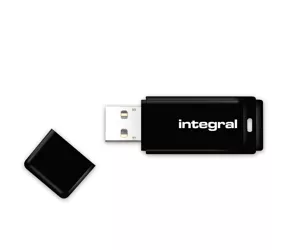 Integral 8GB USB2.0 DRIVE BLACK E-TAIL