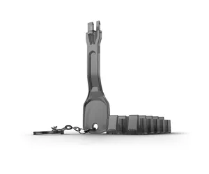 Lindy RJ45 Port Locks BLACK, 10x + 1 Key