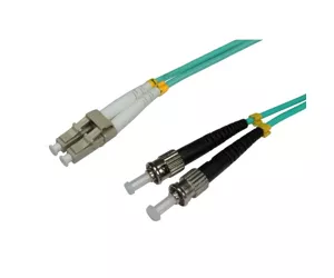Techly ST/LC Multimode 50/125 OM3 10m Fiber Optics Cable ILWL D5-STLC-100/OM3