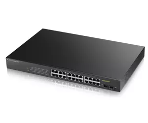 Zyxel GS1900-24HP network switch Managed Gigabit Ethernet (10/100/1000) Power over Ethernet (PoE) Black