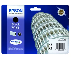 Epson Tower of Pisa Singlepack Black 79XL DURABrite Ultra Ink