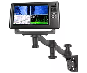 RAM Mounts Vertical 12" Swing Arm Mount for Fishfinders & Plotters