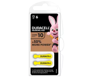 Duracell Hörgerätebatterien 10