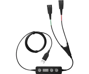 Jabra Link 265 audiokaabel USB2.0 2x QD Must