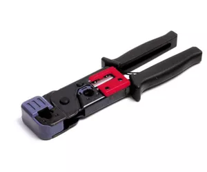 StarTech.com RJ45 RJ11 Crimp Tool with Cable Stripper