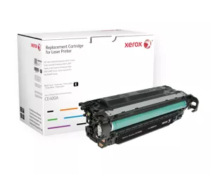 Xerox Black toner cartridge. Equivalent to HP CE400A. Compatible with HP Colour LaserJet M551DN, Colour LaserJet M551, Colour LaserJet Pro M570 MFP, Colour LaserJet M575