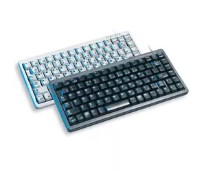 CHERRY Compact keyboard G84-4100, light grey, CH