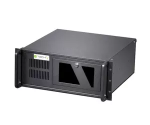 Techly Industrial 4U Rackmount Computer Chassis I-CASE MP-P4HX-BLK2