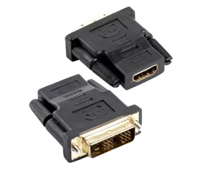 Techly DVI-D - HDMI M/F