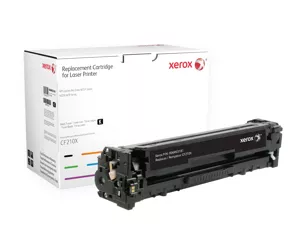 Xerox Black toner cartridge. Equivalent to HP CF210X. Compatible with HP LaserJet Pro 200 M251, LaserJet Pro 200 MFP M276