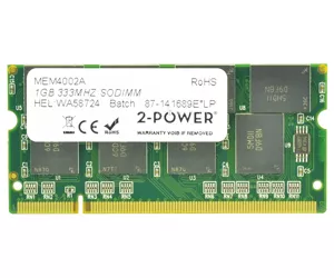 2-Power MEM4002A mälumoodul 1 GB 1 x 1 GB DDR 400 MHz