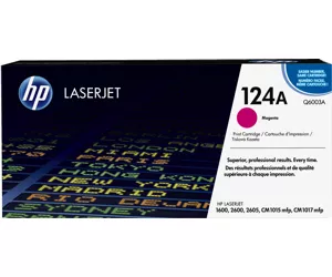 HP 124A, Оригинальный лазерный картридж LaserJet, Пурпурный