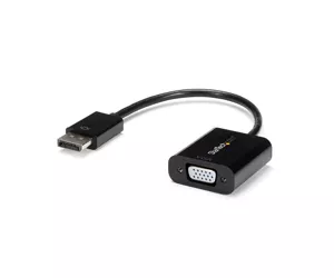 StarTech.com DisplayPort to VGA Adapter - Active DP to VGA Converter - 1080p Video - DP/DP++ Source to VGA Monitor Cable Adapter - DP to VGA Adapter Dongle Digital to Analog - DP 1.2 to VGA