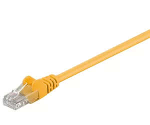Intellinet 1.5m Cat6 RJ-45 võrgukaabel Kollane 1,5 m U/UTP (UTP)