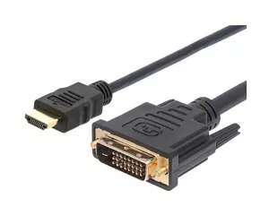 Techly 1m Video Cable HDMI to DVI-D M/M ICOC HDMI-D-010