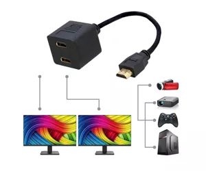 Techly 0.3m HDMI - 2x HDMI M/F