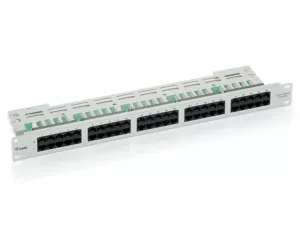 Equip 50-Port Cat.3 RJ45 ISDN Patch Panel, Light grey