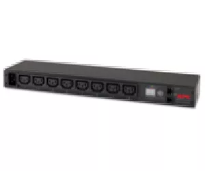 APC Rack PDU, Metered, 1U, 16A, 208/230V, (8) C13