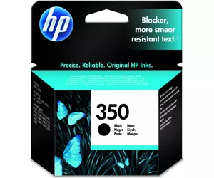 HP 350 juodo rašalo „Inkjet“ spausdinimo kasetė