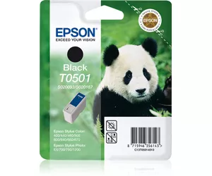 Epson Panda Singlepack Black T0501