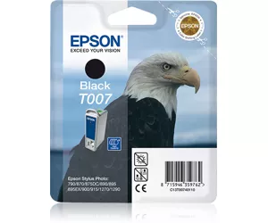 Epson Eagle Tindikassett Black T007