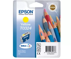 Epson Pencils T0324 Yellow DURABrite Ink Cartridge ( )