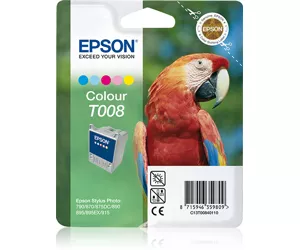 Epson Parrot Tindikassett värviga T008