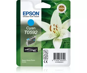 Epson Lily Singlepack Cyan T0592 Ultra Chrome K3