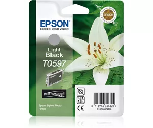 Epson Lily Singlepack Light Black T0597 UltraChrome K3