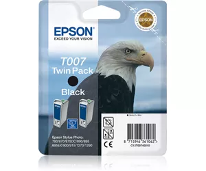 Epson Eagle Twinpack Black T007