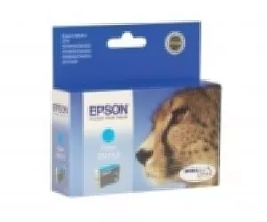 Epson Cheetah Singlepack Cyan T0712 DURABrite Ultra Ink