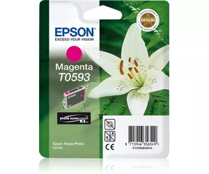 Epson Lily Singlepack Magenta T0593 Ultra Chrome K3