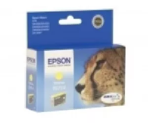 Epson Cheetah Singlepack Yellow T0714 DURABrite Ultra Ink