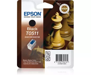 Epson Chess Tindikassett Black T0511