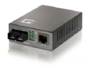 LevelOne FVT-0103TXFC tīlkla mediju pārveidotājs 100 Mbit/s Multi režīms Melns