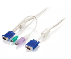 LevelOne 5m PS/2 und USB KVM Kabel
