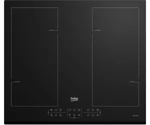 Beko HII64206F2MT варочная поверхность Черный Встроенный 58 cm Плита с зонами индукции 4 зона(ы)