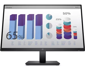 HP P24q G4 computer monitor 60.5 cm (23.8") 2560 x 1440 pixels Quad HD LED Black