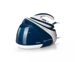 Ariete Steam Power Pro 6413 2400 W 1,8 l Edelstahl-Bügelsohle Blau, Weiß