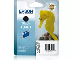 Epson Seahorse Singlepack Black T0481