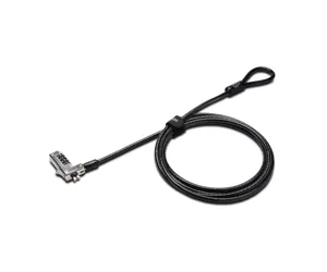 Kensington Slim Resettable Combination Laptop Lock for Standard Security Slot
