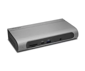 Kensington SD5600T Thunderbolt 3 mobilās ierīces dok stacija Pelēks