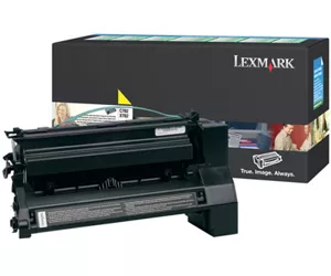 Lexmark C782 Yellow Extra High Yield Return Program Print Cartridge тонерный картридж Подлинный Желтый